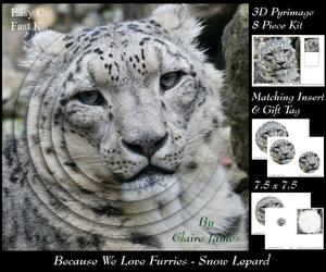 Because We Love Furries - Snow Lepard Pyrimage +insert & Tag