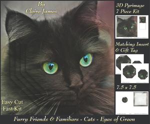 Furry Friends & Familiars - Cats - Eyes of Green +insert+tag