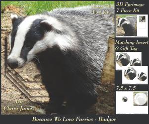 Because We Love Furries - Badger Offset Pyramid +insert+tag