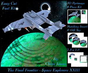 The Final Frontier - Space Explorers 23 Kit Pyrimage+ Insert & Tag