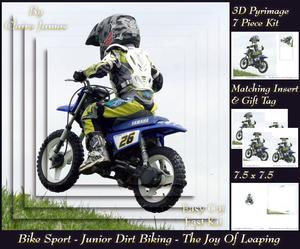 Bike Sport Junior Dirt Biking - the Joy of Leaping + Tag +
