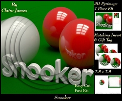 Sport - Snooker - Pyrimage/Pyramid + Insert & Tag