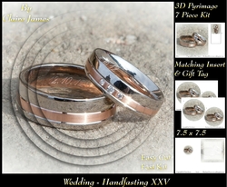 Tying The Knot 25- Weddings & Handfastings - Pyrimage/pyramid + Matching Insert & Tag