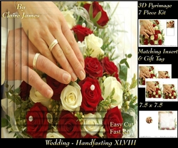 Tying The Knot 48 - Weddings & Handfastings - Pyrimage/pyramid + Matching Insert & Tag 