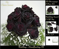 Tying The Knot 59 - Weddings & Handfastings - 3D Decoupage + Matching Insert & Tag