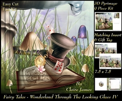 Fairy Tales - Wonderland Through The Looking Glass 4 - Pyrimage/Pyramid + Insert & Tag