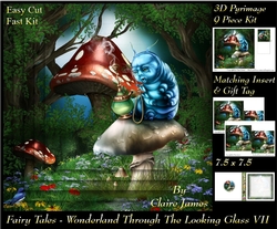 Fairy Tales - Wonderland Through The Looking Glass 7 - Pyrimage/Pyramid + Insert & Tag