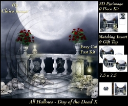 All Hallows Eve - The Day Of The Dead 10 - Pyrimage/Pyramid + Insert & Tag