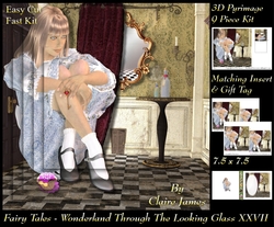 Fairy Tales - Wonderland Through The Looking Glass 27 - Pyrimage/Pyramid + Insert & Tag