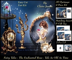 Fairy Tales - The Enchanted Rose - Tale As Old As Time 10 - Pyrimage/Pyramid + Insert & Tag