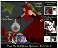 Twas The Night Before Christmas - Tree Fairy 1 - 3D Decoupage + Matching Insert & Tag