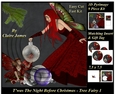 Twas The Night Before Christmas - Tree Fairy 1 - 3D Pyramid/pyramid + Matching Insert & Tag
