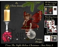Twas The Night Before Christmas - Tree Fairy 3 - 3D Decoupage + Matching Insert & Tag