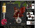 Twas The Night Before Christmas - Tree Fairy 3 - 3D Pyramid/pyramid + Matching Insert & Tag