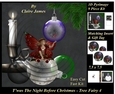 Twas The Night Before Christmas - Tree Fairy 4 - 3D Pyramid/pyramid + Matching Insert & Tag