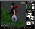 Twas The Night Before Christmas - Tree Fairy 8 - 3D Decoupage + Matching Insert & Tag