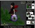 Twas The Night Before Christmas - Tree Fairy 8 - 3D Pyramid/pyramid + Matching Insert & Tag