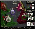 Twas The Night Before Christmas - Tree Fairy 9 - 3D Decoupage + Matching Insert & Tag