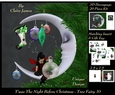Twas The Night Before Christmas - Tree Fairy 10 - 3D Decoupage + Matching Insert & Tag