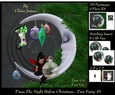 Twas The Night Before Christmas - Tree Fairy 10 - 3D Pyramid/pyramid + Matching Insert & Tag