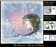 The Seasons - The Joy of Winter - 3D Decoupage + Matching Insert & Tag