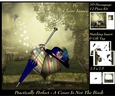 Fairy Tales - Practically Perfect - A Cover Is Not The Book - Special 3D Decoupage + Insert & Tag