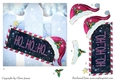 One Sheet Wonders - Christmas Ho Ho Ho - Easy Cut - 3D Decoupage + Insert & Tag