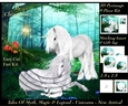 Tales of myth magic - Believe in Unicorns - New Arrival - 3D Pyramid/pyrimage + Insert & Gift Tag