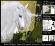 Tales of myth magic - Believe in Unicorns - Unicorn Blessings - 3D Decoupage + Insert & Tag