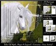 Tales of myth magic - Believe in Unicorns - Unicorn Blessings - 3D Pyramid/pyrimage + Insert & Gift Tag
