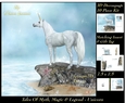 Tales of myth magic - Believe in Unicorns - Watching Over - 3D Decoupage + Insert & Tag