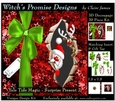 Yule Tide Magic - Surprise Present 2 - 3D Decoupage kit + Insert & Gift Tag