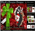 Yule Tide Magic - Surprise Present 2 - 3D Pyrimage/pyramid kit + Insert & Gift Tag