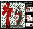 Yule Tide Magic - Surprise Present 6 - 3D Decoupage kit + Insert & Gift Tag