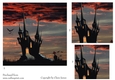 One Sheet Wonders - Halloween, All Hallows, Day Of The Dead 2 - Easy Cut - 3D Pyramid 