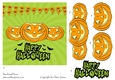 One Sheet Wonders - Halloween, All Hallows, Day Of The Dead 4 - Easy Cut - 3D Decoupage