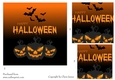 One Sheet Wonders - Halloween, All Hallows, Day Of The Dead 5 - Easy Cut - 3D Pyramid