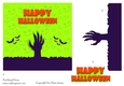 One Sheet Wonders - Halloween, All Hallows, Day Of The Dead 06 - Easy Cut - 3D Decoupage