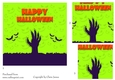 One Sheet Wonders - Halloween, All Hallows, Day Of The Dead 06 - Easy Cut - 3D Pyramid