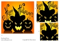 One Sheet Wonders - Halloween, All Hallows, Day Of The Dead 08 - Easy Cut - 3D Pyramid
