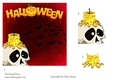 One Sheet Wonders - Halloween, All Hallows, Day Of The Dead 13 - Easy Cut - 3D Decoupage