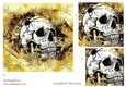 One Sheet Wonders - Halloween, All Hallows, Day Of The Dead 14 - Easy Cut - 3D Pyramid