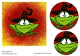 One Sheet Wonders - Halloween, All Hallows, Day Of The Dead 15 - Easy Cut - 3D Pyramid