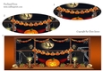 One Sheet Wonders - Halloween, All Hallows, Day Of The Dead 18 - Easy Cut - 3D Pyramid