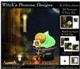 Cupcake Crazy - All Hallows, Day Of The Dead 06 - 3D Pyramid kit + Insert & Gift Tag
