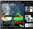 Cupcake Crazy - All Hallows, Day Of The Dead 08 - 3D Pyramid kit + Insert & Gift Tag