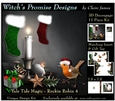 Yule Tide Magic - Rockin Robin 4 - 3D Decoupage kit + Insert & Gift Tag
