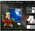 Yule Tide Magic - Rockin Robin 7 - 3D Decoupage kit + Insert & Gift Tag