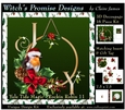 Yule Tide Magic - Rockin Robin 11 - 3D Decoupage kit + Insert & Gift Tag