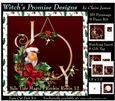 Yule Tide Magic - Rockin Robin 12 - 3D Pyramid kit + Insert & Gift Tag